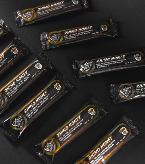 Rhino Honey - Miel Natural para Energía y Potencia (10 Sachets)