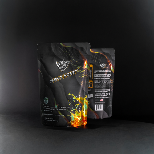 Rhino Honey - Miel Natural para Energía y Potencia (10 Sachets)